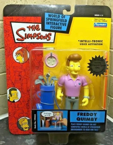 Figurine articulée The Simpson Freddy Quimby WOS - Tout neuf