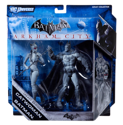 DC Direct Universe Edición Legado Batman Arkham city Batman Catwoman