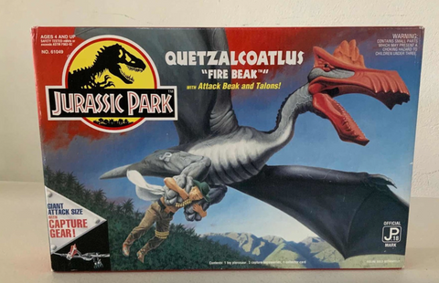 Quetzalcoatlus "Fire Beak": Jurassic Park.