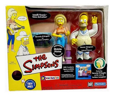 Lurleen Lumpkin & Colonel Homer: The Simpsons Interactive Play set.