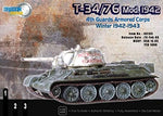 Tanque Segunda Guerra Mundial - T 34-76