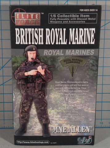 Figura De Acción Segunda Guerra Mundial - British Royal Marne