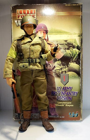 Figura De Acción Segunda Guerra Mundial- US Army First Infantry Division