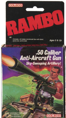 Rambo: .50 Caliber Anti-Aircraft Gun. Sky-Sweeping Artillery!