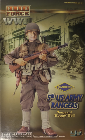 Figura De Acción Segunda Guerra Mundial - 5th US Army Rangers