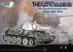 Tanque Segunda Guerra Mundial - T 34-76