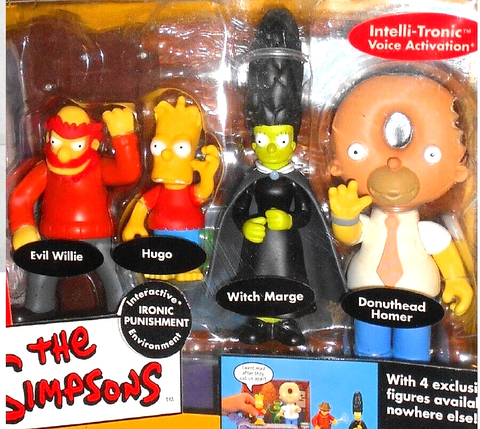 Playmates The Simpsons Treehouse of Horror Ironic Punishment 2002