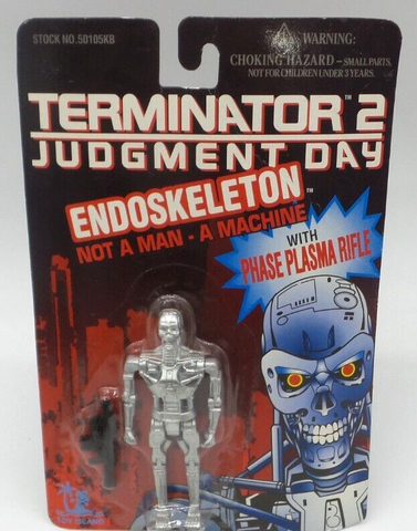 Figura de acción endoesqueleto Toy Island 1995 Terminator 2 Judement Day 4