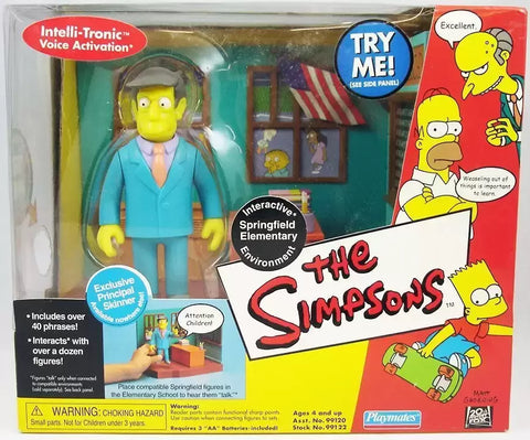 Simpsons Springfield Elementary Director Skinner Figura Playmates
