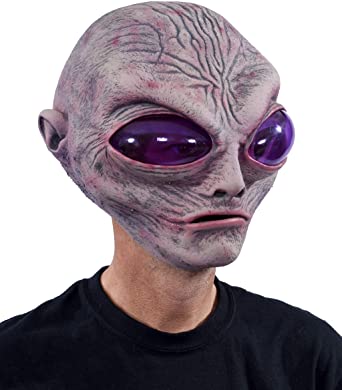 Máscara Alien Gris