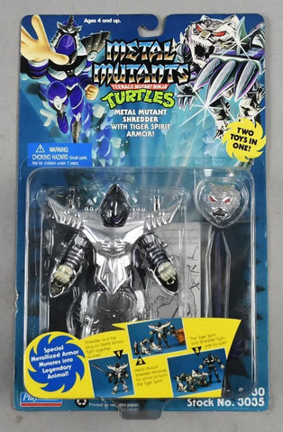 TMNT Teenage Metal Mutants Ninja Turtles Trituradora Tigre Spirit Armor 1995