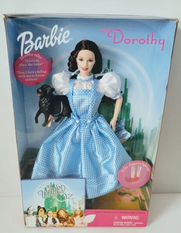 1999 Barbie coleccionable el Mago de Oz como Muñeca Dorothy