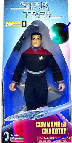 Star Trek Voyager Warp Factor Series 1 9" Commander Chakotay