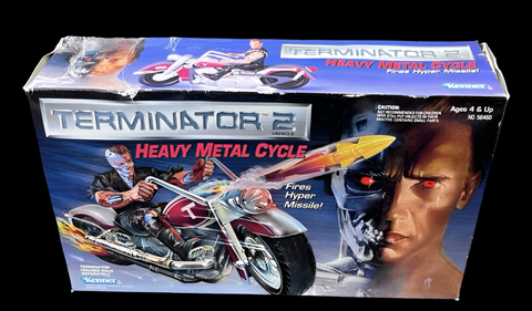 Figura de ciclo de metal pesado Kenner Terminator 2 1991