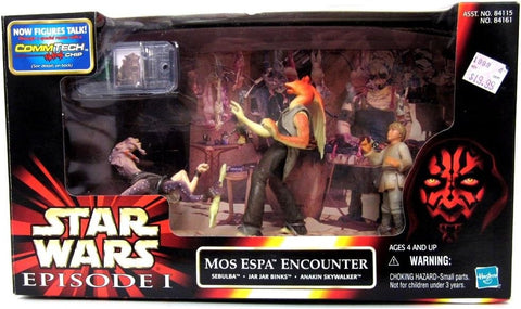 Star Wars Episodio I Mos Espa Encuentro Sebulba, Jar Jar Binks, Anakin Skywalker