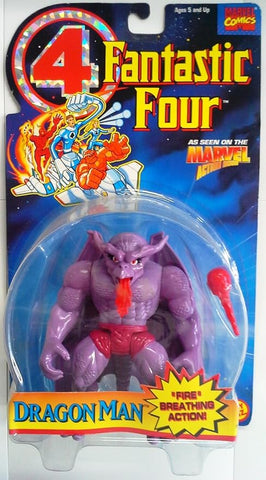 1995 Toybiz Fantastic Four Dragon Man Respiration figura de acción