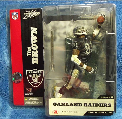 McFarlane Toys NFL Sports Picks Series 8 Action Figure Tim Brown