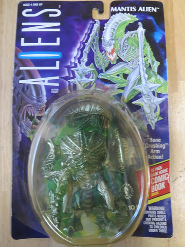 Aliens Kenner clásico 1992 - Figura de acción de Mantis Alien Bone Crushing Arm Action