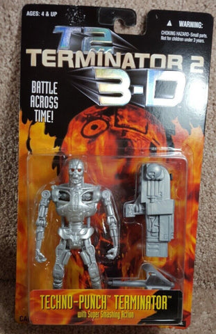 1997 Kenner T2 - Terminator 2 Batalla 3D a través del tiempo Figura de Terminator