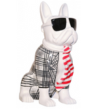 Escultura de decoración (Perro blanco)