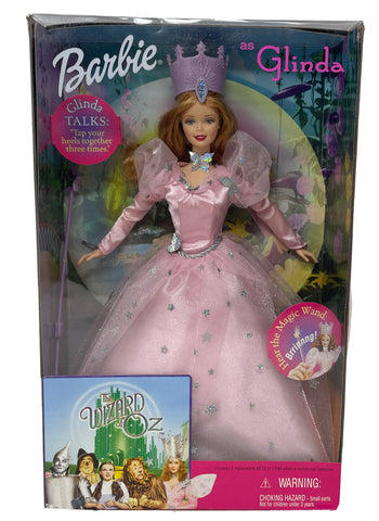 Barbie el Mago de Oz Barbie como Glinda con bastón de 1999