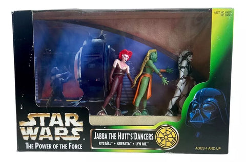 Star Wars El poder de la fuerza Jabba los hutts bailarines