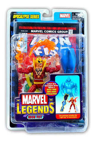 Variante del Puño de Hierro de la Serie Apocalipsis de Marvel Legends de Toy Biz