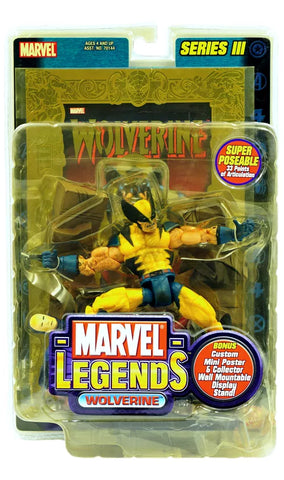 Toy Biz Marvel Legends Series 3 Wolverine 2002