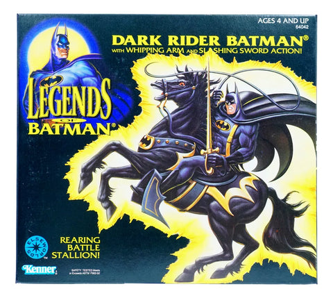 Batman Dark Rider de DC Legends encabritado como semental de batalla 1994
