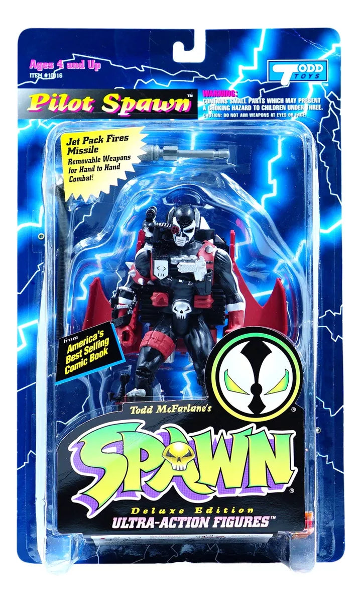 Pilot Spawn Todd Toys Mcfarlane's Pilot Spawn Deluxe Edition 1995 – Le Marchand de ...