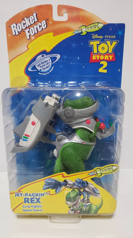 Rex Año 1999 Toy Story 2 Rocket Force Jet Packin Con Accesor