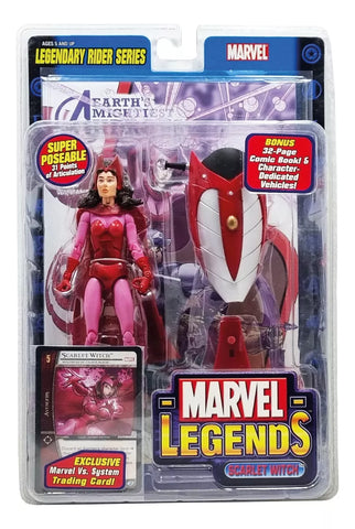 Toy Biz 2005 - Serie Marvel Legends Rider - Bruja Escarlata