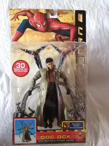 Spiderman 2 / Dr Pulpo Doc Ock Tentacle Attack Action Toybiz