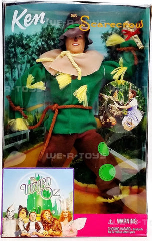 Ken the scarecrow in the wizard of Oz Barbie doll 1999