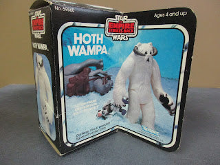 Caja original ESB de Hoth Wampa de Star Wars de Kenner de 1981