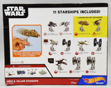 Hot Wheels Star Wars Hero & Villain Starships 11-Pack
