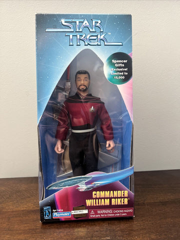 Playmates Toys Star Trek Collector Series Commander William Riker