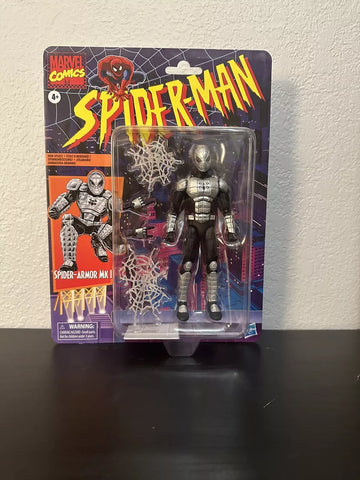 Marvel Legends Spider-Man Serie Retro Spider-Armor MK I NOC Sellado