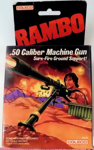 Rambo: 50 Caliber Machine Gun. Sure-Fire Gound Support!