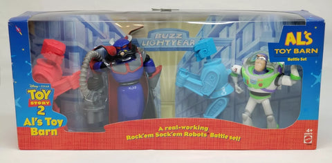 Set de batalla del granero de juguetes de Al de Toy Story 2 de 1999