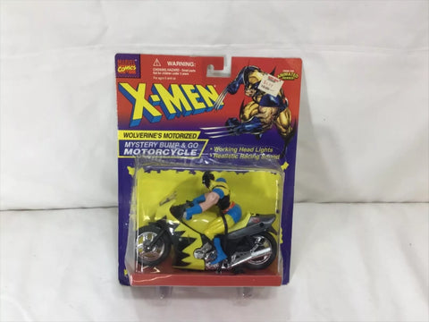 1995 Toybiz Marvel Comics Xmen Wolverine Bump & Go Motocycle Figura Sellada
