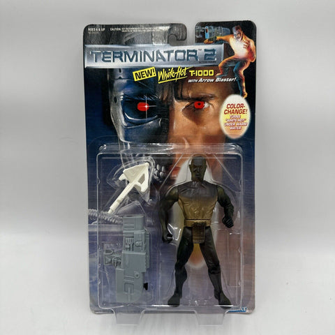 White Hot T-1000 Terminator 2 Kenner T2 Police Cop Action Figure