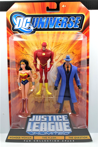 2008 DC Universe Justice League Unlimited Wonder Woman Question Flash