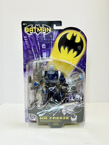 Batman Mr. Freeze Ice Cannon 2003 MIB Mattel Toy DC Comics