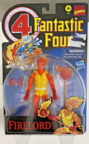 Figura de acción Hasbro retro Firelord Marvel Legends Fantastic Four
