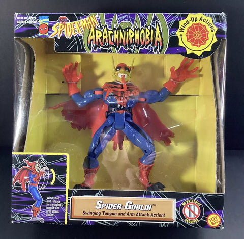 Spider Goblin Spiderman Arachnophobia Toybiz 1996