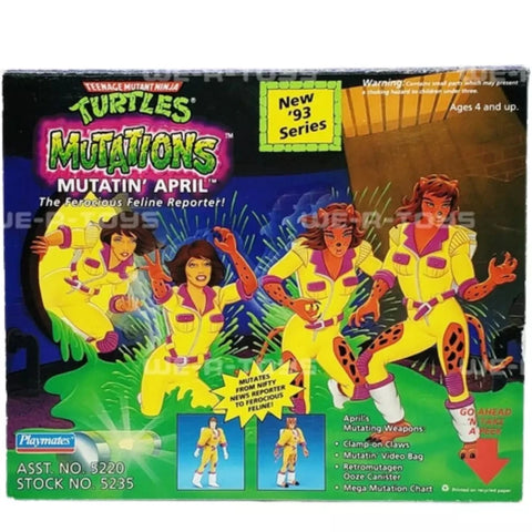 Figura de acción TMNT Mutations Mutatin' abril 1993
