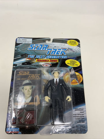 Playmates Toys Lieutenant Commander Data In 1940s Outfit Action