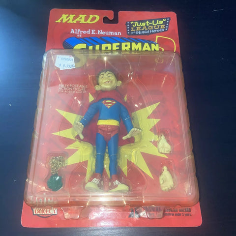 Figura de 6" de Superman Just US League de Alfred Neuman