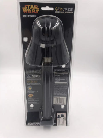 Dispensador de dulces Giant 12" Star Wars Darth Vader Pez edición limitada
